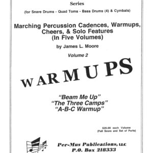 WARMUPS - Percussion Up Front Vol 2