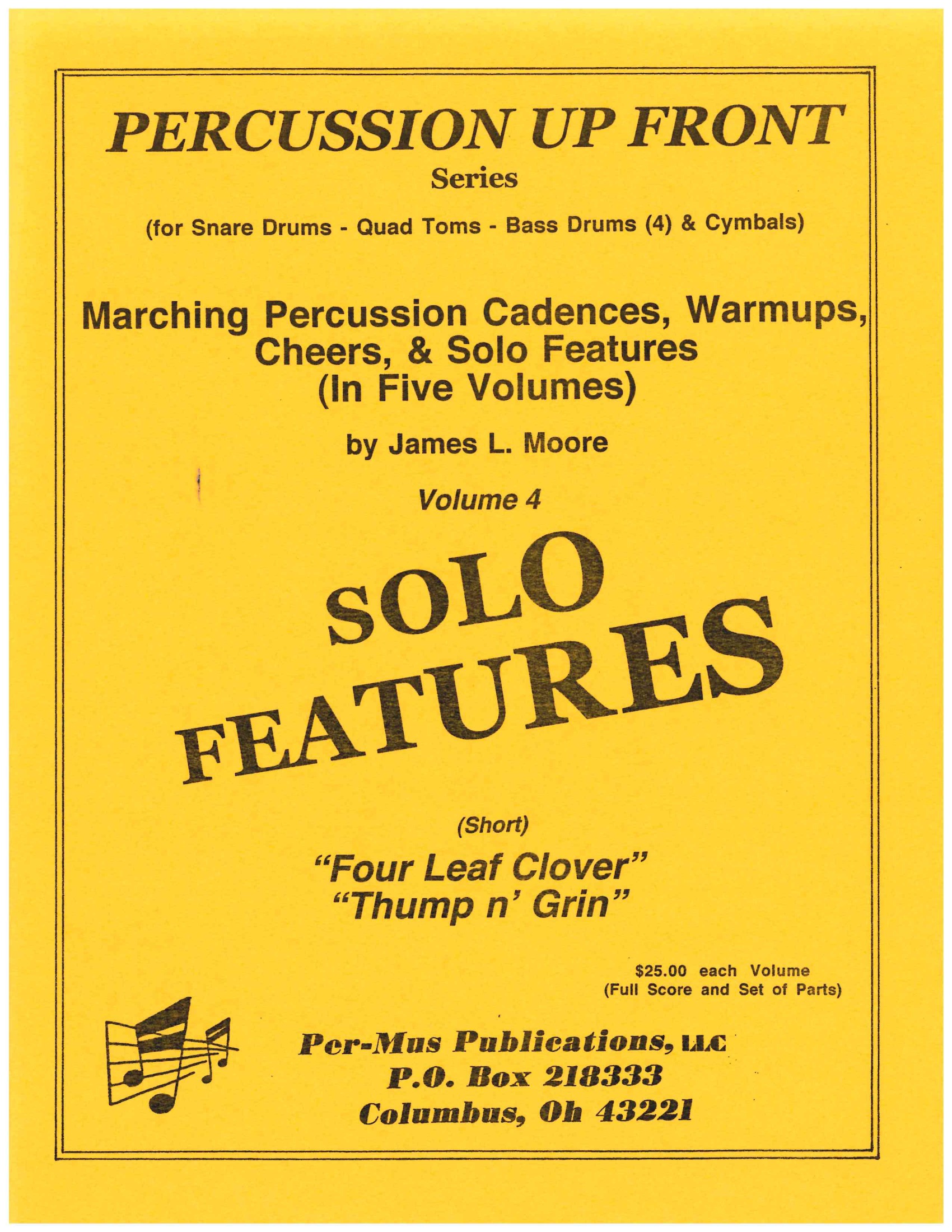 SOLO FEATURE - short - Percussion Up Front Vol 4
