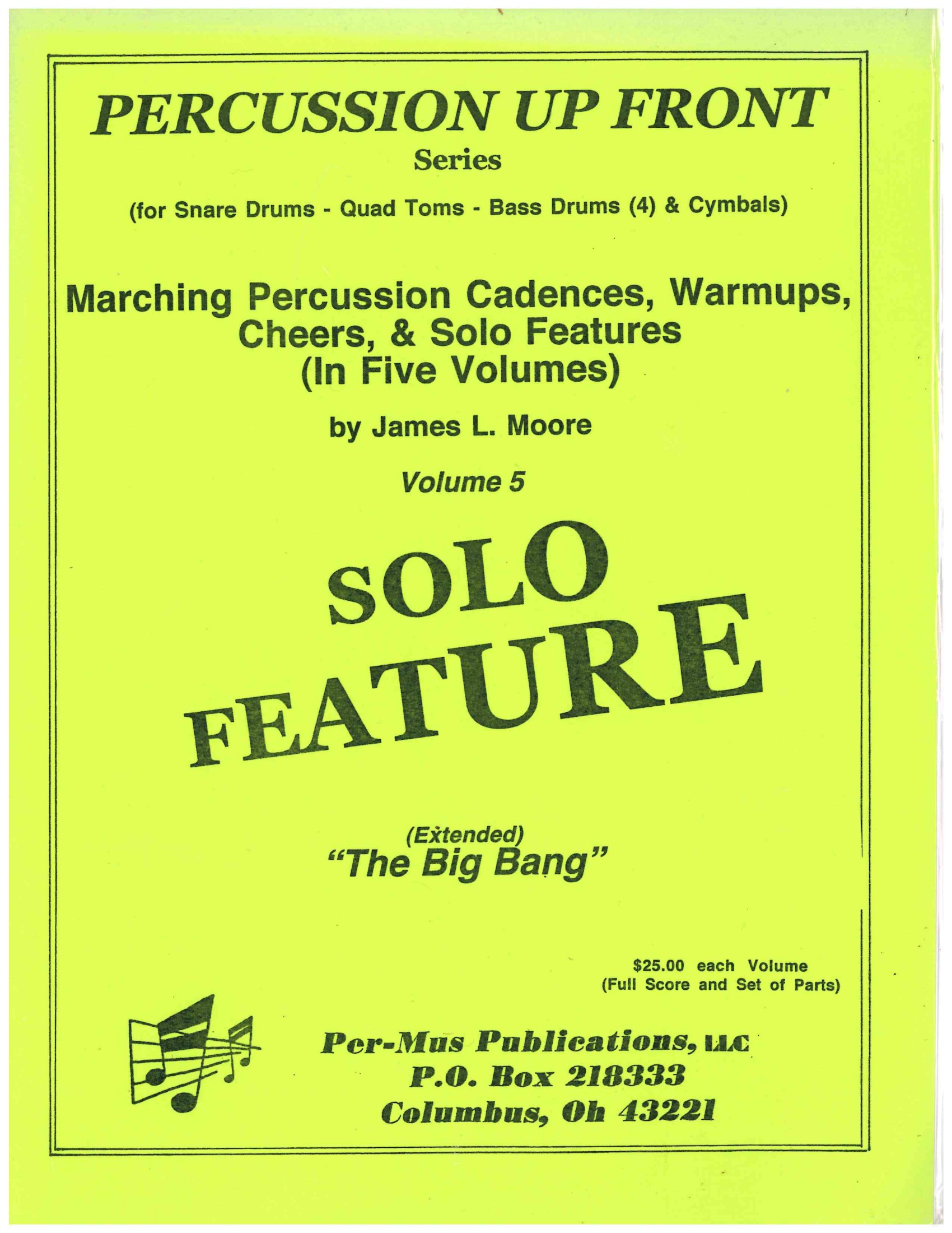 SOLO FEATURE - long - Percussion Up Front Vol 5