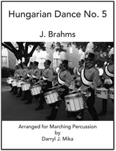 Hungarian Dance No.5 for drumline
