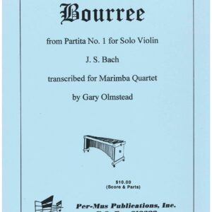 BOURREE from Partita No. 1 - Bach