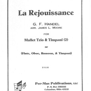 LA REJOUISSANCE - Handel