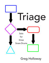 TRIAGE for 3 Snare Drums