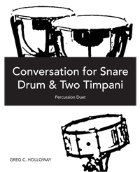 CONVERSATION FOR SNARE DRUM & TWO TIMPANI