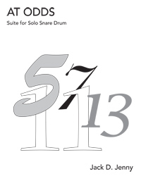 AT ODDS: SUITE FOR SOLO SNARE DRUM